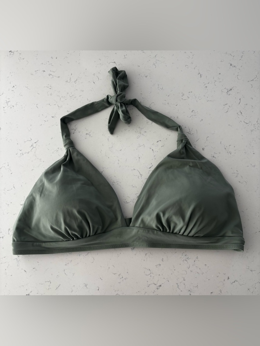 Younique Sage Green Triangle Bikini Top